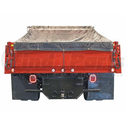 Buyers Products dtr7012 Tarp Roller Kit - Aluminum, with Mesh Tarp, 7 x 12 ft.