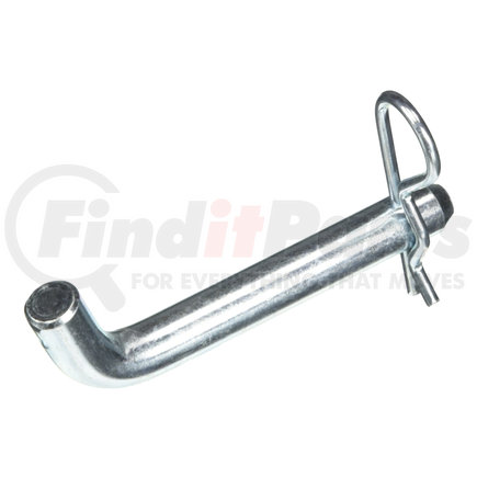 BUYERS PRODUCTS hp6253wc - 5/8 x 3.3in. clear zinc hitch pin with cotter | 5/8 x 3.3in. clear zinc hitch pin with cotter