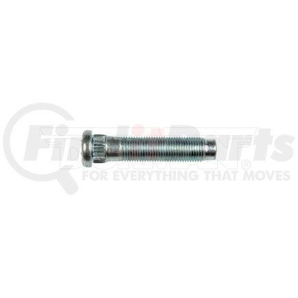 Dorman 610-297.1 9/16-18 Serrated Wheel Stud - 0.640 In. Knurl, 2-11/16 In. Length