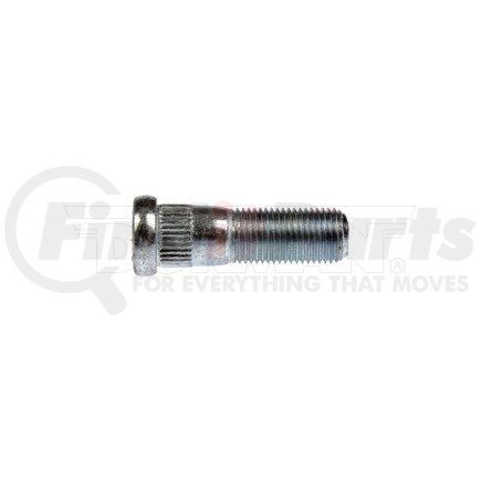 Dorman 610-181-1 9/16-18 Serrated Wheel Stud - 0.623 In. Knurl, 1-7/8 In. Length