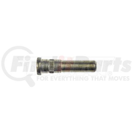 Dorman 610-227-1 9/16-18 Serrated Wheel Stud - 0.630 In. Knurl, 2-13/32 In. Length