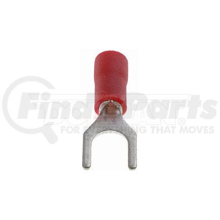 Dorman 638-277 22-18 Gauge Spade Terminal, Stud Size 10, Red