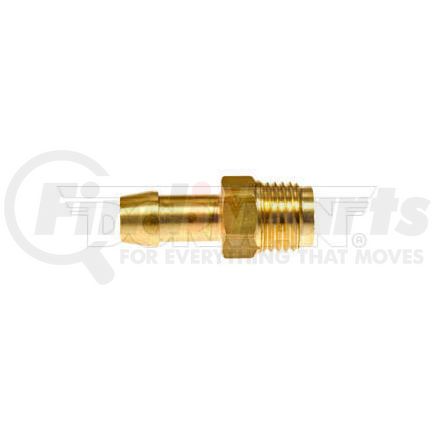 Dorman 492-013.1 Brass Hose Fitting-Inverted Flare Male Connector-5/16 In. x 5/16 In. Tube