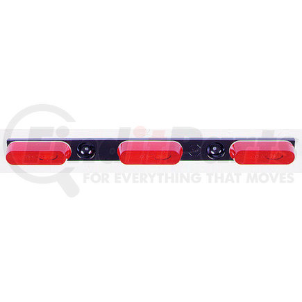 Peterson Lighting 136-3R 136-3 Thin-Line Light Bar - Red