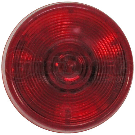 Peterson Lighting 165R LED Marker/ Clearance, 5-diode, PC-Rated, 2" Round,red, poly bag