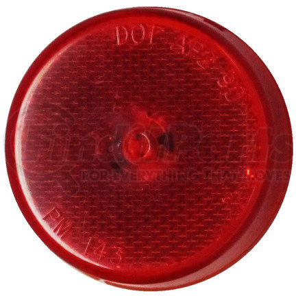 Peterson Lighting 173R 173 Series Piranha&reg; LED 2.5" LED Clearance/Side Marker Light with Reflex - Red