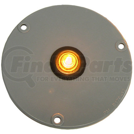 Peterson Lighting 176-12 Adapter, Retrofit Flange, Round, 2.5", poly bag
