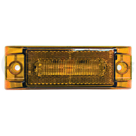 Peterson Lighting 187A-MV 187 Series Piranha&reg; LED Clearance and Side Marker Light with Reflex (2-Wire) - Amber, Multi-Volt