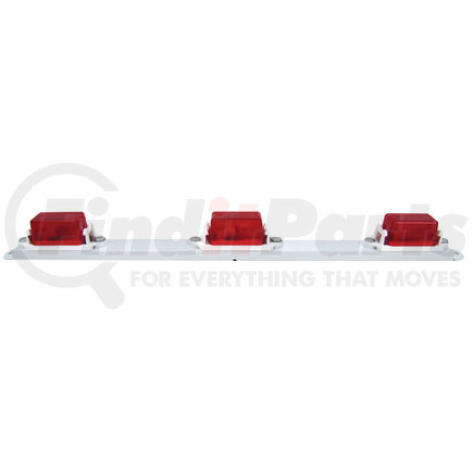 Peterson Lighting 107-3R 107-3 Mini Light Bar - Red