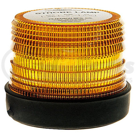 PETERSON LIGHTING 769A - 769 2-joule single-flash strobe light - amber, 12v | strobe light, 2-joule beacon, single flash, 5.75"x4.50"
