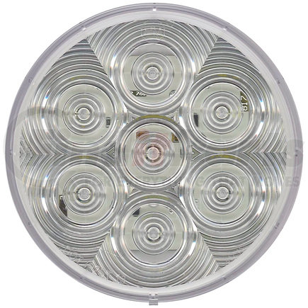 Peterson Lighting 817KC-7 817C-7/818C-7 LumenX® 4" Round LED Back-Up Light, AMP - Clear, Grommet Mount Kit