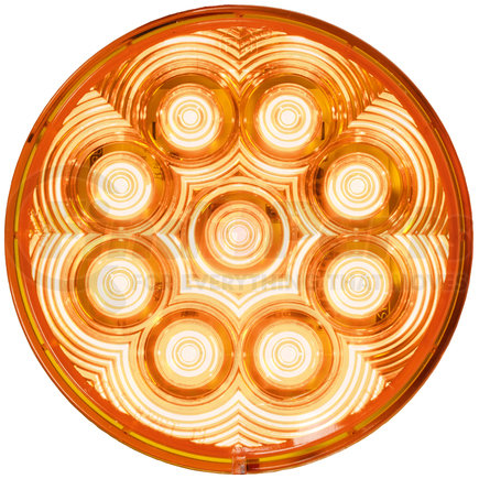 Peterson Lighting 817SA-9 817S-9/818S-9 LumenX® LED Round Class 1 Strobing Lights - Amber Grommet Mount