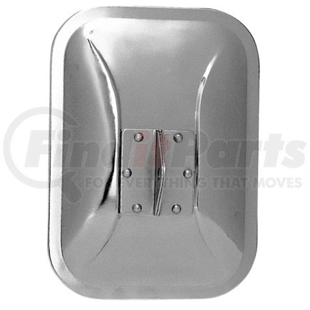 PETERSON LIGHTING 832 - stainless steel replacement head - stainless-steel | mirror, replacement head, swing away, 7.5"x10.5"