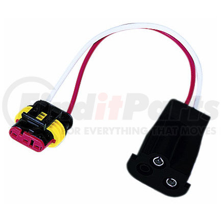 Peterson Lighting 417-481 417-48 LED 2-Wire Plugs - 6" Adapter Plug