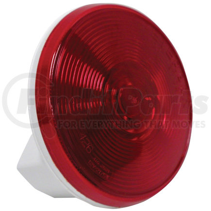 PETERSON LIGHTING 426R - 426 long-life round 4" stop, turn and tail light - red | incandescent stop/turn/tail, round, long-life, 4"