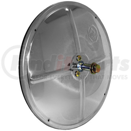 Peterson Lighting 608X 608 8" Convex Mirror - Bright stainless