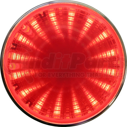 Peterson Lighting M274R 272/274 Round LED Auxiliary Tunnel Lights with 3D Illusion - Red Tunnel, 2"
