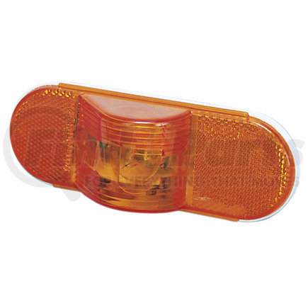 PETERSON LIGHTING M352KA - 352 combination turn signal and side marker - amber kit | incandescent mid-turn side marker, oval, kit, 6.5"x2.25"