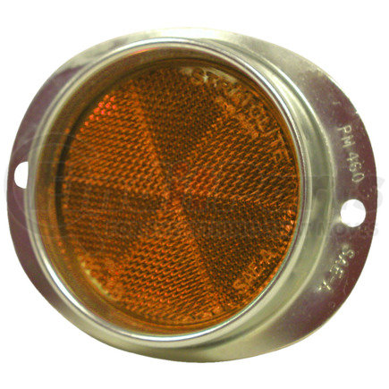 Peterson Lighting B460A 460 Steel Oval Reflector - Amber