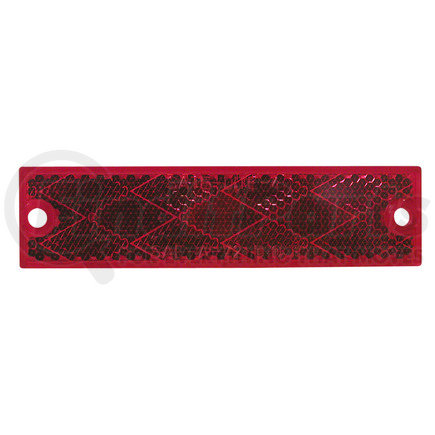 Peterson Lighting B487R 487 Compact Rectangular Reflector - Red