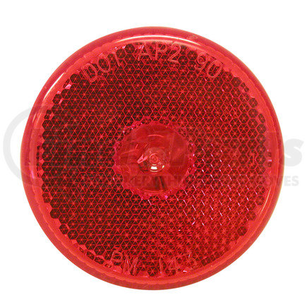 Peterson Lighting M143R 143/143F 2 1/2" Clearance/Side Marker Light with Reflex - Red