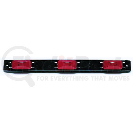 Peterson Lighting M150-3R 150-3 Submersible Light Bar - Red Bar with 6" Lead
