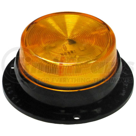 Peterson Lighting M163SA 163 Series Piranha&reg; LED 2 1/2" Clearance and Side Marker Light - Amber, Surface Mount