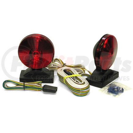 Peterson Lighting V555 555 Magnetic-Mount Tow Light Kit - Complete Kit