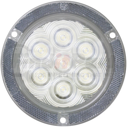 Peterson Lighting M829C-7 829C-7 LumenX® 4" Round LED Back-Up Light with Reflex - Clear, Back-Up Light