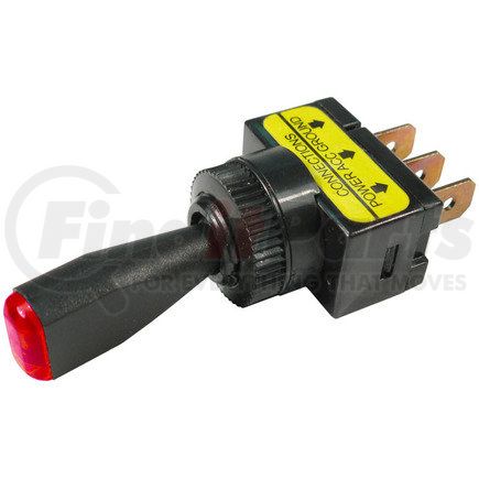 Peterson Lighting PMV5560PT 5560 Red LED On-Off SPST Toggle Switch - Red LED On-Off SPST Toggle Switch