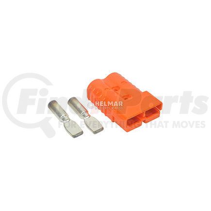 The Universal Group AM6400G1 CONNECTOR W/CONTACTS (SB350 2/0 ORANGE)