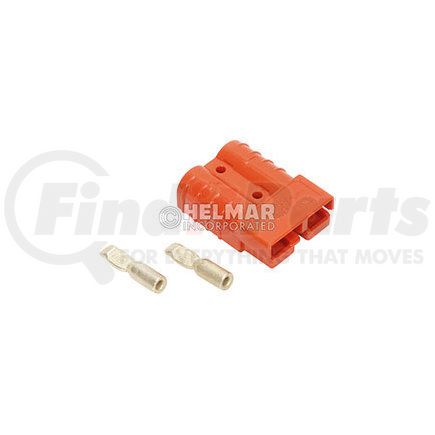 Anderson Power  6331G12 CONNECTOR W/CONTACTS (SB50 #10 ORANGE)