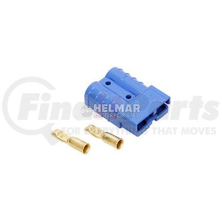 ANDERSON POWER PRODUCTS 6331G5 CONNECTOR W/CONTACTS (SB50 #6 BLUE)