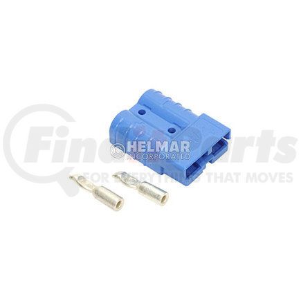 Anderson Power  6331G6 CONNECTOR W/CONTACTS (SB50 #10 BLUE)