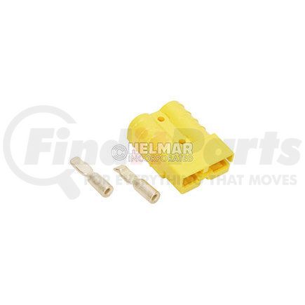 ANDERSON POWER PRODUCTS 6331G8 CONNECTOR W/CONTACTS (SB50 #10 YELLOW)