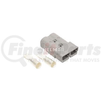 Anderson Power  6340G3 CONNECTOR W/CONTACTS (SBX350 4/0 GRAY)