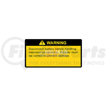 The Universal Group DECAL-84 DECAL (BATTERY WARNING)