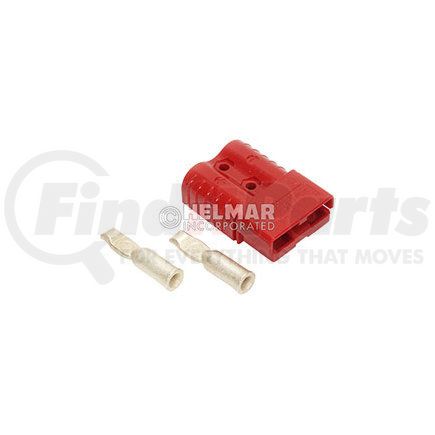 ANDERSON POWER PRODUCTS 6802G3 CONNECTOR W/CONTACTS (SB120 #6 RED)