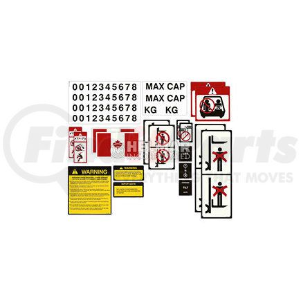 The Universal Group DECAL-KIT-CANADA UNIVERSAL DECAL KIT (CANADIAN)