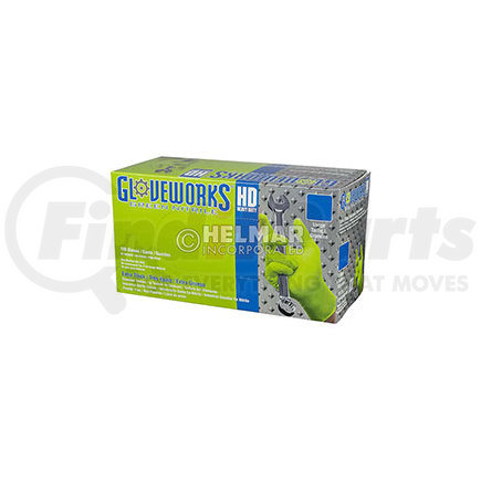 The Universal Group GLV-4479 GREEN NITRILE NO POWDER (XX-LA