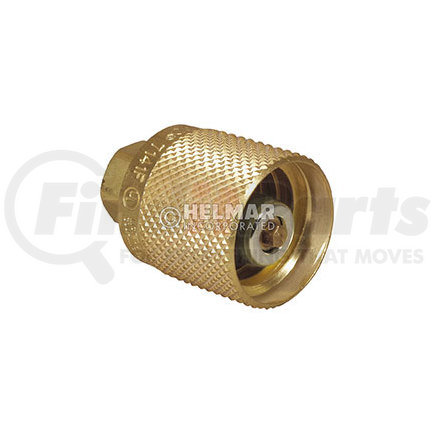 Rego Forklift Propane Tank Fill Adapter Set – POL & Brass Connections, USA Made