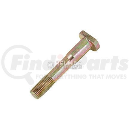 Mitsubishi / Caterpillar 91B33-11300 Wheel Lug Bolt, 85mm Length, M14 x 1.5, 12.9 Grade, Right-Hand Thread, 1 Flat Side