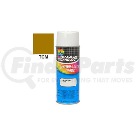 TCM SPRAY-131 SPRAY PAINT (12OZ GOLD)