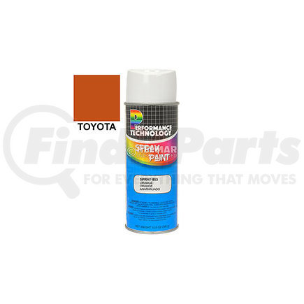 Toyota SPRAY-853 SPRAY PAINT (12OZ ORANGE)