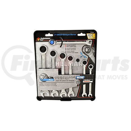 Universal Products W1092 RATCHETING WRENCH SET (METRIC)