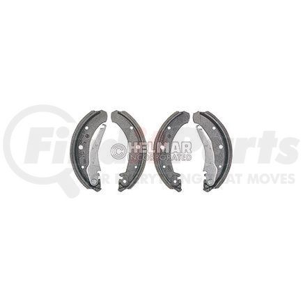 Clark 2800017 BRAKE SHOE SET (4 SHOES)