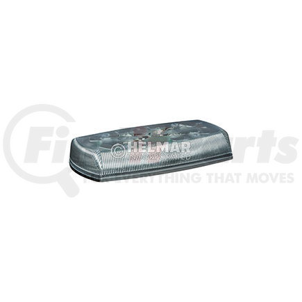 ECCO 5585CR 5585 Series Reflex Light Bar - 15 Inch Minibar, 4 Bolt Mount, Clear Lens, Red