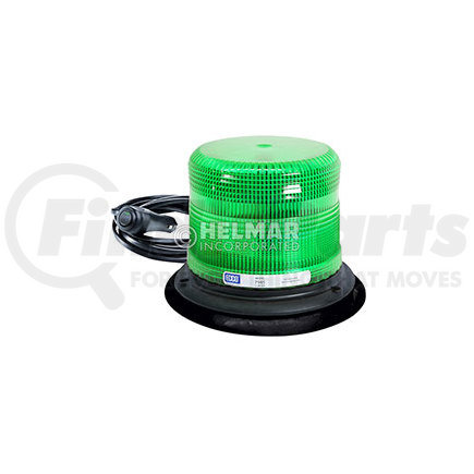 ECCO 7945G-VM 7945 Series Pulse 2 LED Beacon Light - Green, Vacuum Mount, 12-48 Volt