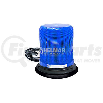 ECCO 7950B-VM 7950 Series Pulse 2 LED Beacon Light - Blue, Vacuum Mount, 12-48 Volt