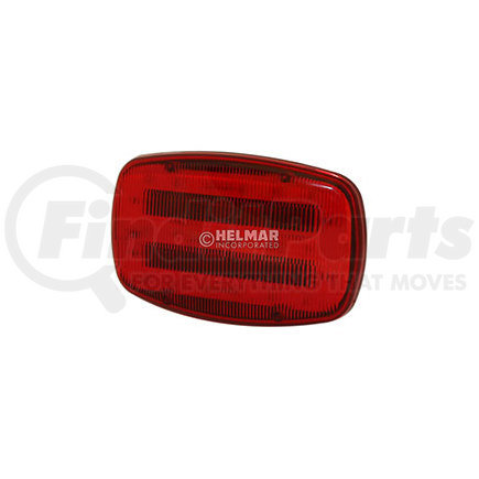 ECCO ED0016R Warning Light Assembly - Directional LED, Magnet Mount, 4 Aa Batteries, Red